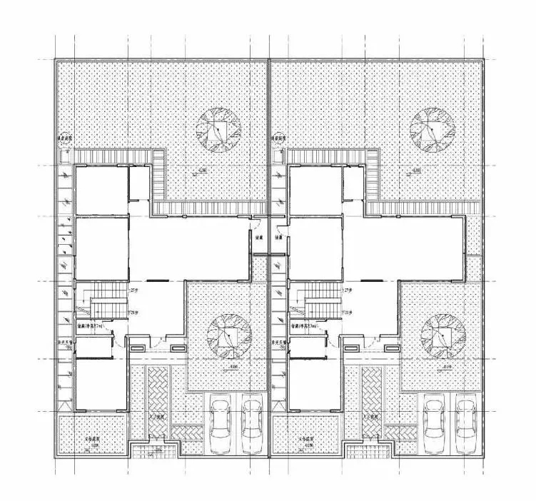 修建被院落切分，，，，，，院与筑自然渗透