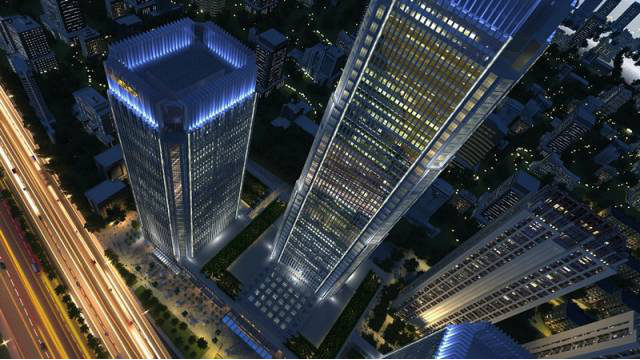 天津豪门国际办公室室内设计
